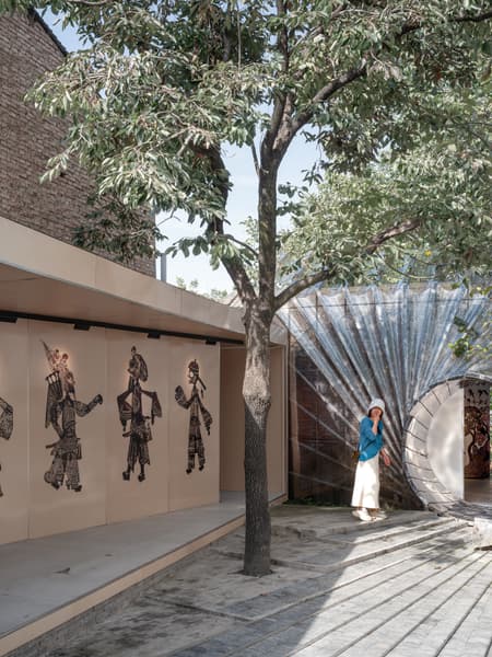 Streaming Light Exhibition Hall – Courtyard Renovation for the GuanZhong Mangba Art Festival